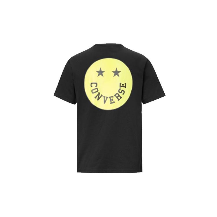 CONVERSE SMILEY Tee CONVERSE Black Men s 10018859-A04 M