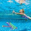 5pcs Kids Swimming Pool Training Toy, Underwater Diving Stick Toys for Children, with Bright Color and Soft Texture, Suitable for Swimming Practice an