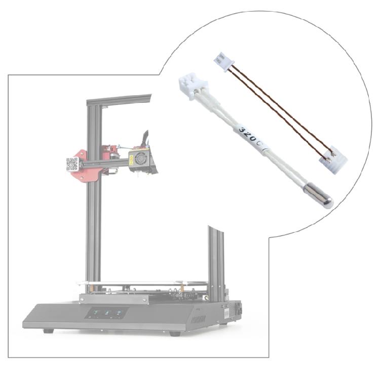 Precise Engineered Thermistor & Heater Tube for K1/K1Max/K1C 3D Printers Part for 3D Printing Enthusiasts Accessories