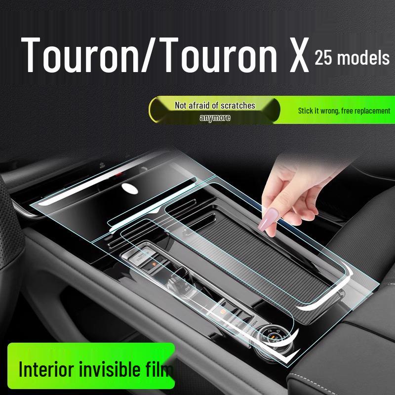 Tempered Glass Screen Protector for Volkswagen Tiguan L Pro - Compatible with 25 Models