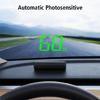 Fahrzeug Head-Up-Display Mit Genauer Navigation Und Echtzeit-Geschwindigkeitsinformationen Für Langstreckenfahrer Sicheres Fahren