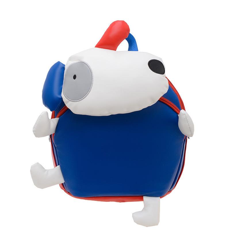 Adorable Lightweight Nylon Backpack For Boys And Girls With Breathable Design синий