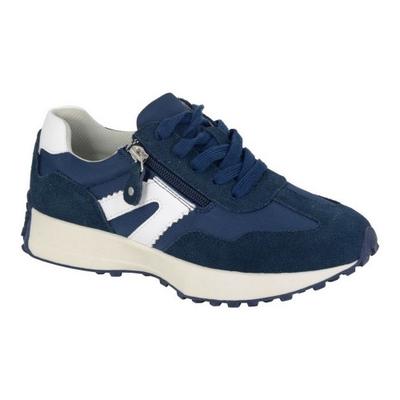 Womens/Ladies Ferrara Action Leather Trainers