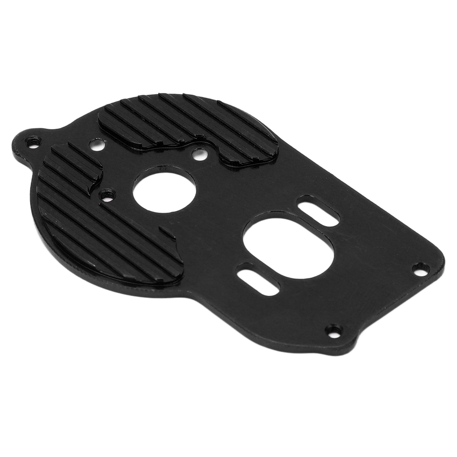 

RC Aluminum Alloy Motor Fixing Mount Heat Sink Plate for LOSI MiniT 2.0 2WD 1 18 RC Truck(Black ) чорний
