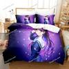 3D Printed Anime Saekano Megumi Eriri Bedding Set Duvet Cover Bedroom Comforter Single Twin King _Size Quilt Cover Home Textiles
