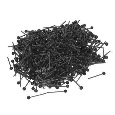 400Pcs Safety Eyes 2mm Durable Glossy Glass Easy To Use Widely Used Crafting Eyes Buttons for Doll Making Crafts