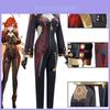 High-quality Genshin Impact Cosplay Costume For Pyro Archon Mavuika With Accessories