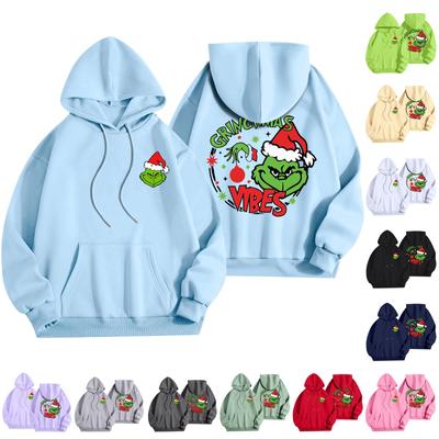 Women's Fashion Women's Lightweight Long Sleeve Pullover With Pockets Christmas Graphic Hoodie