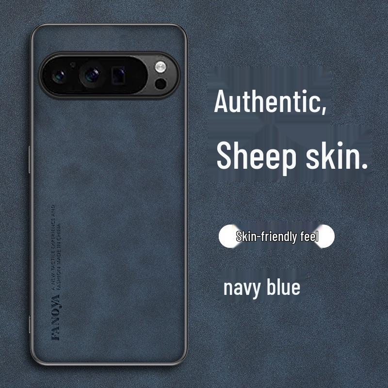 

Чехол Pixel9Pro XL Leather для телефона Google 8A Pixel9A - Защитный чехол из овчины 10Pro XL