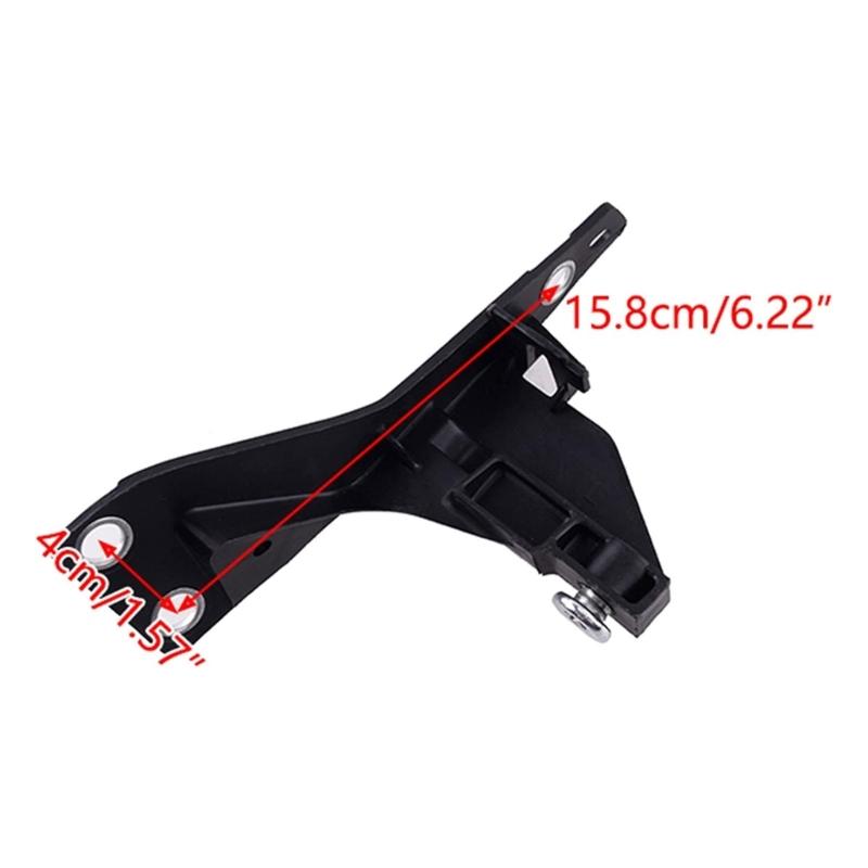 1 Pair Car Front Bumper Headlight Bracket Mount Left & Right Bumper Bracket Mount Holder 8E0805363