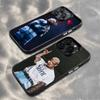 Chris Brown Rapper B-Breezy Handyhülle Für iPhone17,16,15,14,13,12,11,Mini,Pro,MAX,plus,Schwarz Matt Stoßfeste Hülle