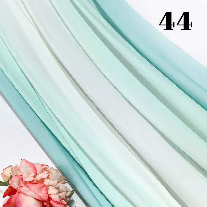 100x150cm Gradient Rainbow Fabric Ancient Style Sewing Hanfu Dress Stage DIY Costume Hanfu Silky Dress Stage Garment