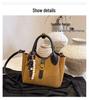 Korean-Style Women's Large Capacity Crossbody Tote Bag, Unique Design 2025