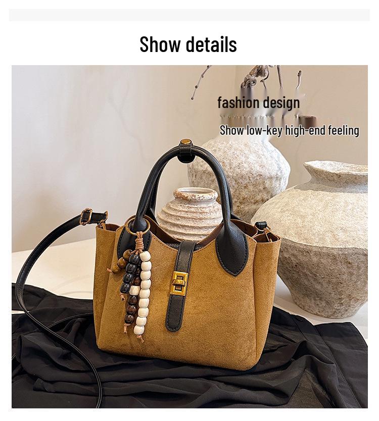 Korean-Style Women's Large Capacity Crossbody Tote Bag, Unique Design 2025
