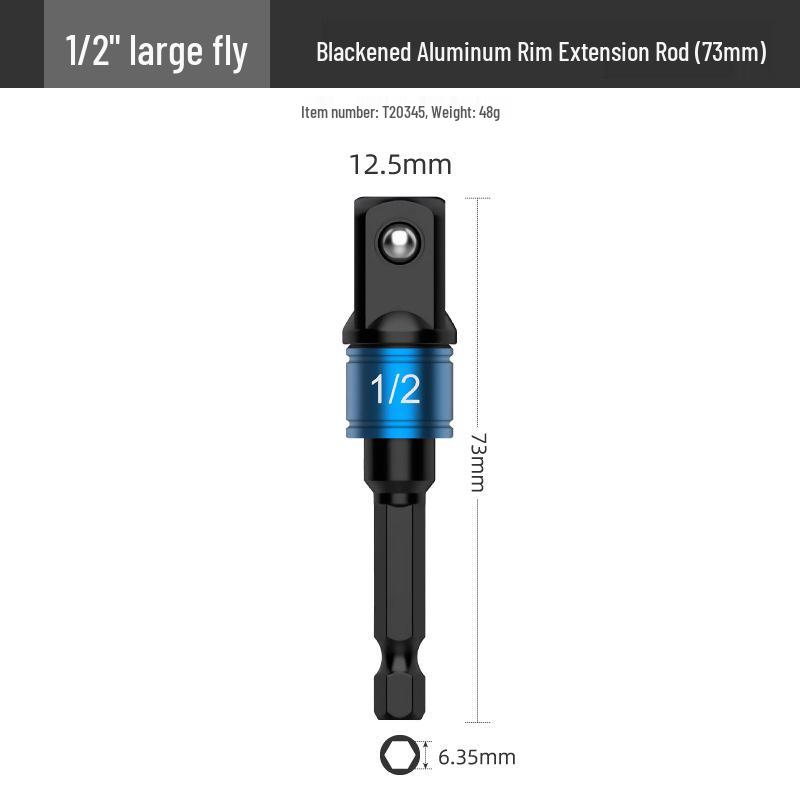 Multi-Function Electric Drill Bit & Socket Adapter