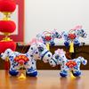 Cute Plush Horse Doll Pendant 11/13/16/24CM Pony Figurine Horse Ornament  Chinese New Year Gift