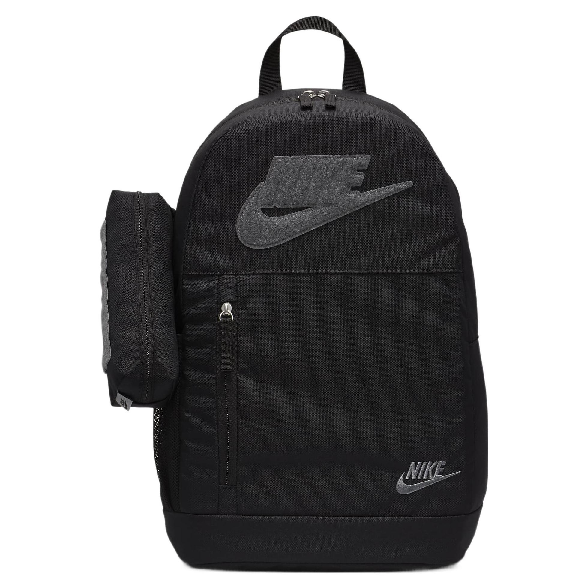 

Nike Polyester Backpack Regular Unisex Black FB2817-010 чёрный