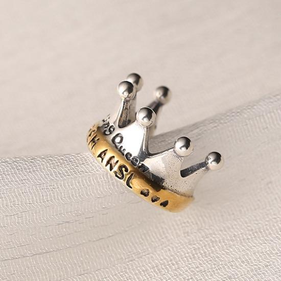 Crown Ear Clips for Women Without Ear Piercings Advanced Sense Niche Design Sense Ear Bone Clips New Models In Winter