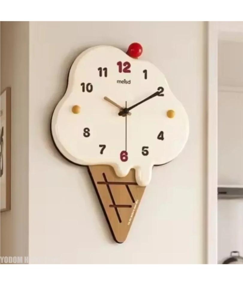 Premium Luxury Fashion Wall Clock - Unique Cute Design, Elegant Home Decor Reloj De Pared for Living Room Bedroom