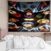 Kurokos Basketball Wandteppich für Schlafzimmer Ästhetik Klassenzimmer Wandbehänge für Wohnzimmer Studentenwohnheim Büro, Ideales Kreatives Geschenk