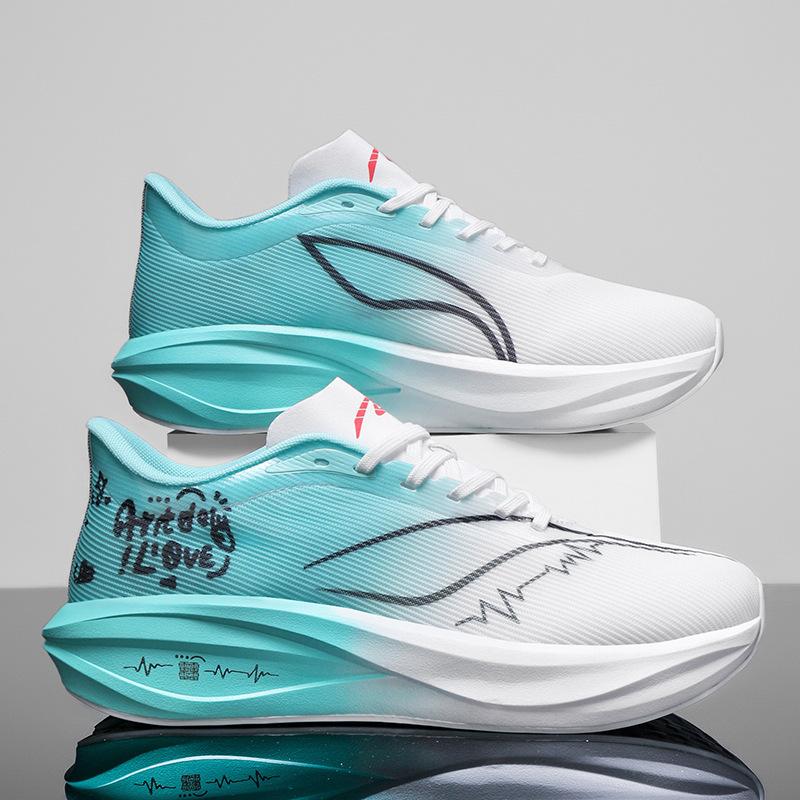 

Feidian 5C carbon board running shoes 2025 autumn and winter new ultra-light shock absorption rebound running shoes physical training racing shoes 44