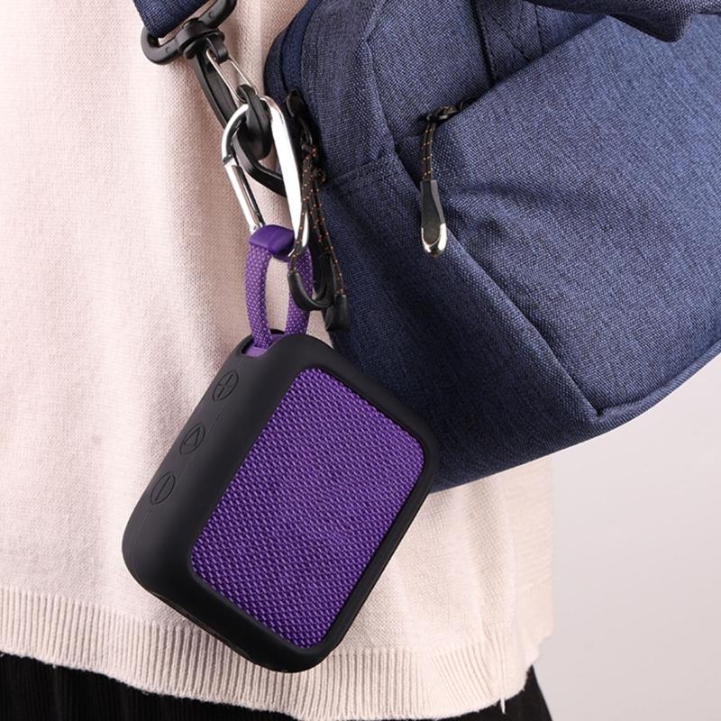 Silicone Speaker Protective Sleeve Speaker Skin Cover Shockproofs Antidrop Case for GO 4 GO4 Speaker