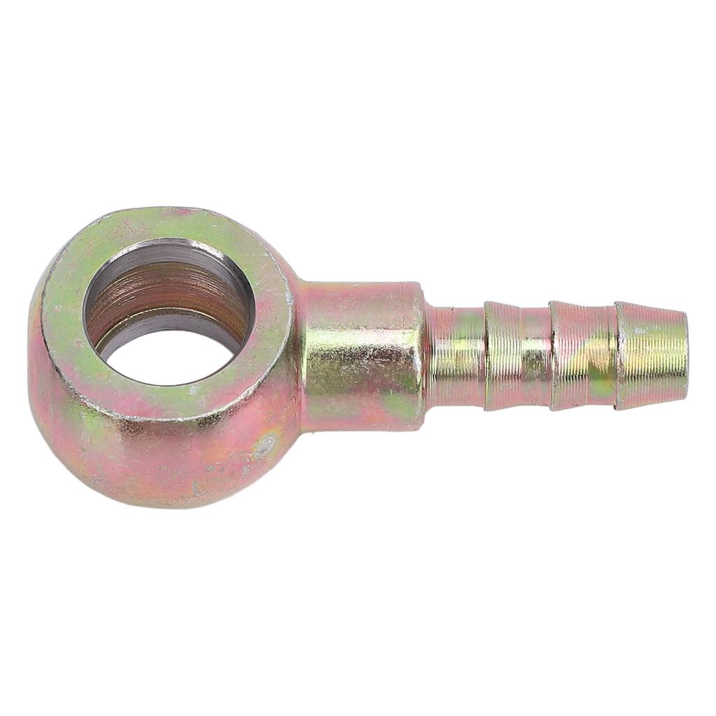 7 16in Banjo Fittings with 8mm Barb Stainless Steel Strong Load Bearing Banjo Hose Barb Adapter Connector