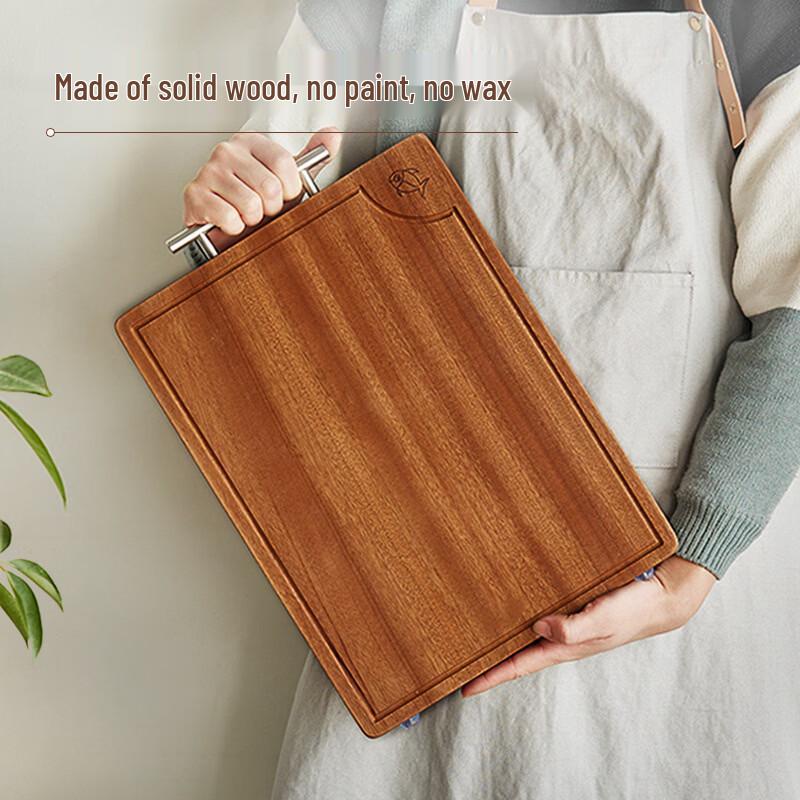 Mingjiang Chubang Black Ebony Wood Chopping Board