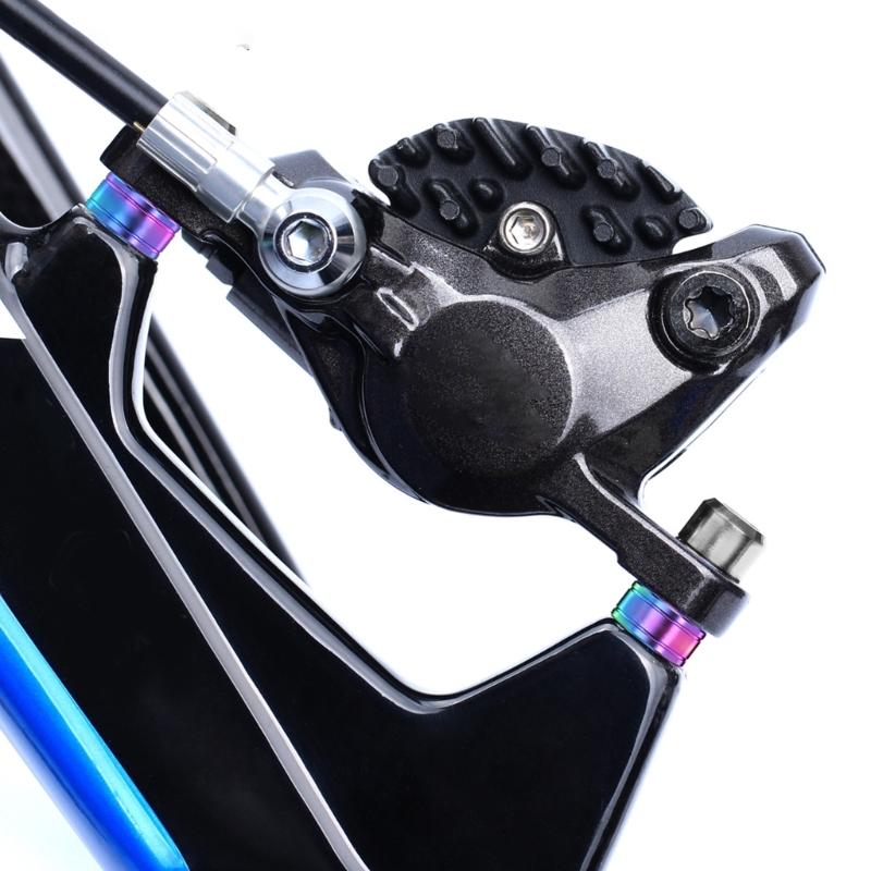 Brakes Washers Secure Disc Brakes Component Set With Vibration Damping Technology Light Weight Alloy Brake Pad Washers