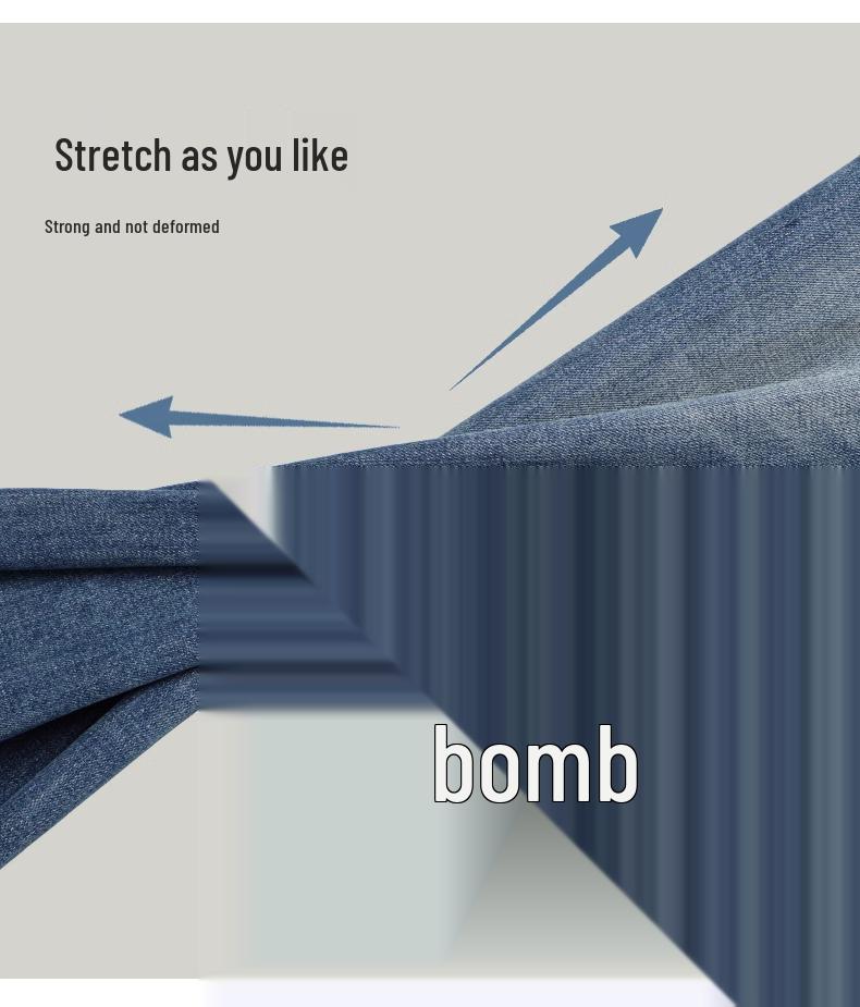 2025 Women's High Waist Micro Flare Jeans with Elastic, Drape, and Non-Clingy Fit for Spring & Autumn