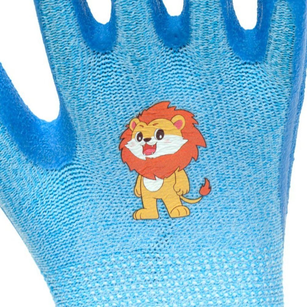 13 Needles Kids Work Gloves Multi-purpose Gardening Glove Tool Protective Mittens  Unisex