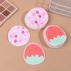 10 Pcs Makeup Remover Pads Washable Double-Layer Strawberry Print Cleaning Cotton Reusable Facial Make Up Removal Pads Tool