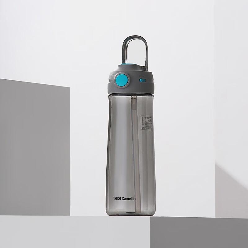 CHAHUA 720ml Straw Sports Water Bottle