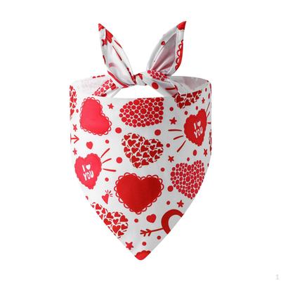 Loveable Dog Bandana for Valentine's Day Pet Accessory