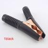 2pcs 92mm 100A Handle Electric Alligator Clips Crocodile Adapter Battery Test Connector Test Cable Probe Metal Clips