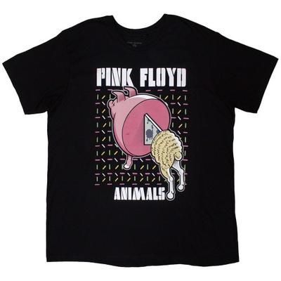 Pink Floyd Unisex Adult Animals Cartoons Back Print T-Shirt