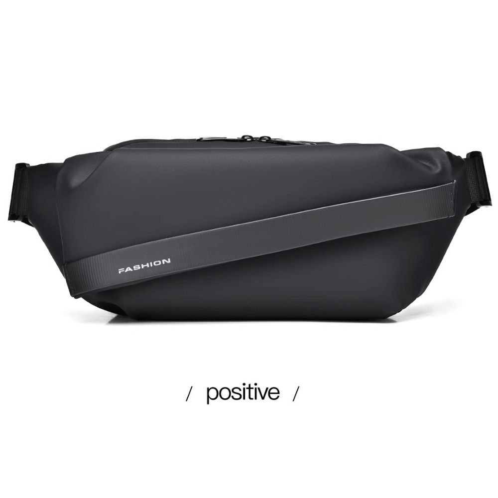 Larger Capacity Chest Bag Casual Style Waist Pack Bag Shoulder Messenger Bag Business