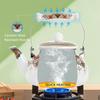 2.5L Gas Water Kettle Floral Enameled Coffee Pot Thickened Enamel Teapot  Gas Induction Cooker