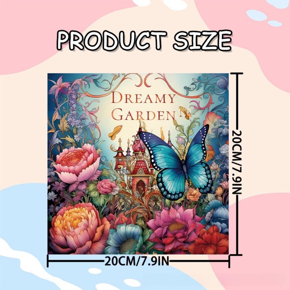 Omalovánky Zasněžená zahrada Omalovánky pro dospělé