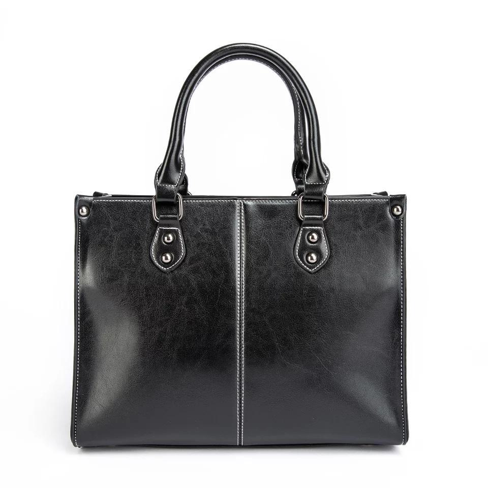 2024 Genuine Leather Women's Casual Shoulder & Messenger Bag - Trendy, All-Match Retro Style