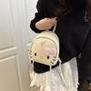 Mochila Pequeña Moderna de Hello Kitty con Forro de Poliéster y Bolsillo Interior para Teléfono