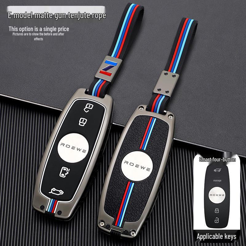 Roewe iMax8 2021 Key Case: Metal Shell for 7-Seater MPV