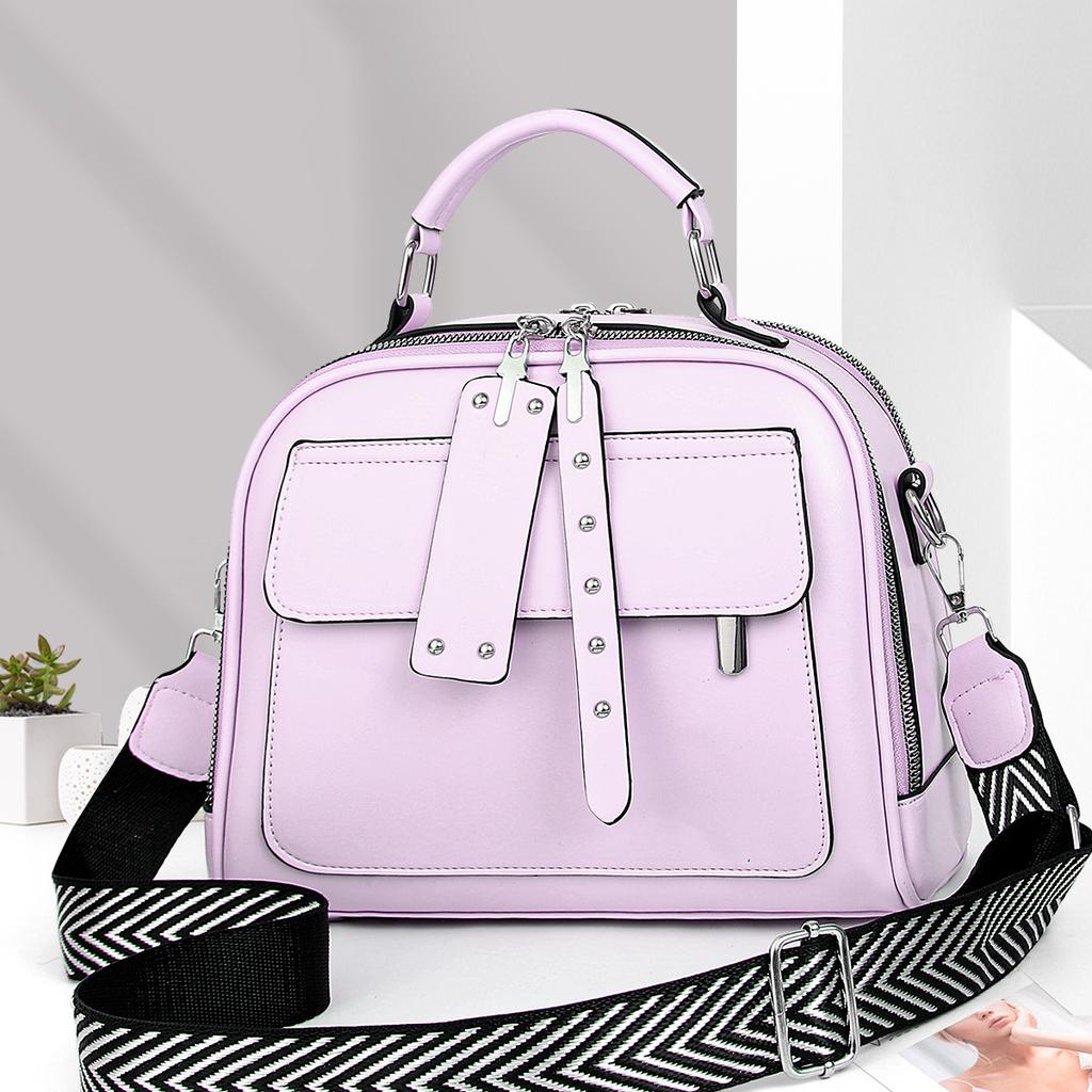 Versatile women's bag 2025 new simple small square bag trendy fashion shoulder messenger bag