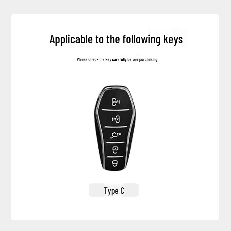 Compatible with 2025 BYD Xia DMI Excellence Key Case Metal Protective Shell