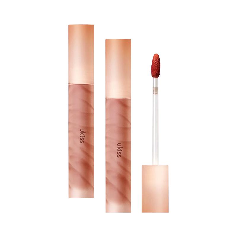 Ukiss Water Lip Dew W12: Moisturizing Lipstick & Lip Gloss for a Natural, Student-Friendly Look