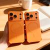 Silicone Shockproof Soft Case For iPhone16 15 13 12 14 17Pro Max 16Plus For Magsafe Wireless Charge Lens Protection Cases Cover