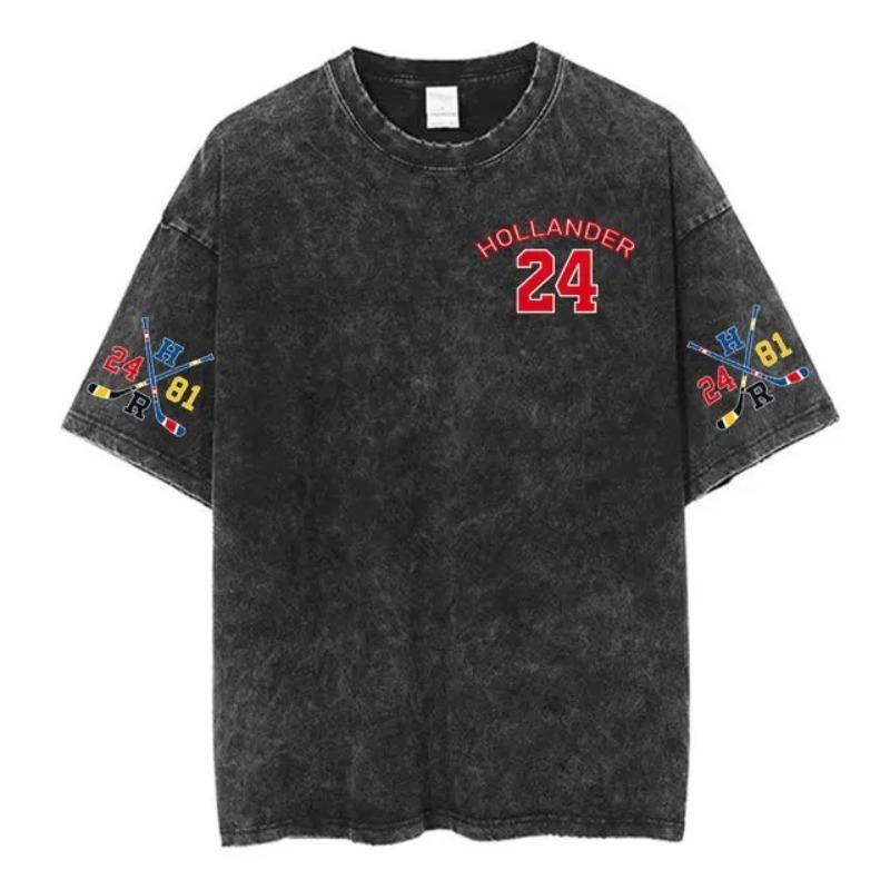 European Size Washed Short Sleeve Heated Rivalry Shane Hollander Ilya Rozano