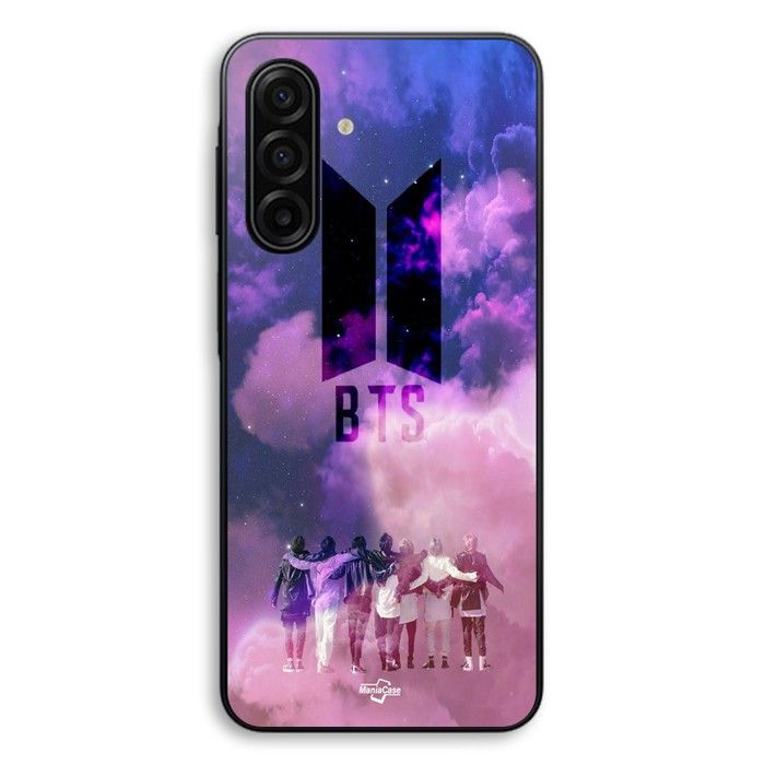 Case For Samsung Galaxy A17 bts kpop music group logo Maniacase nero