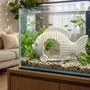 Non-Toxic Fish Shrimp Shelter Plastic Reptile Habitat Underwater Hiding House  Office Decor