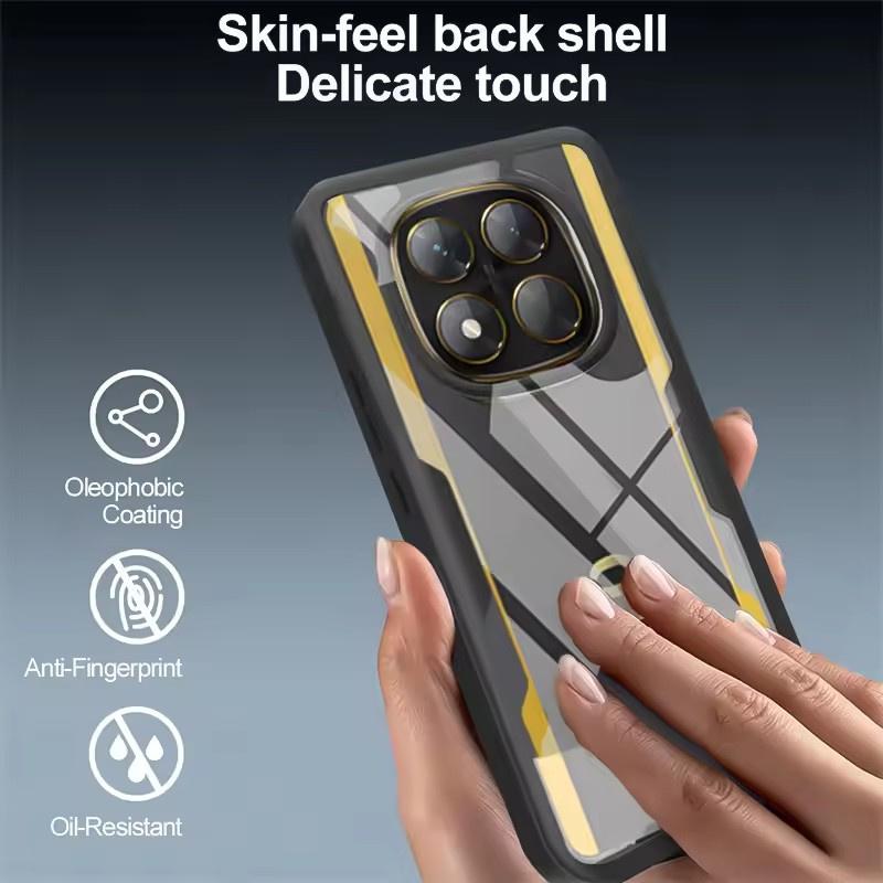 360 Full Cover Bumper Case For Poco X7 X6 Pro X5 X4 GT X3 NFC Funda For Poco F7 F6 F5 F3 M5 M6 Pro Screen Protection Phone Cover